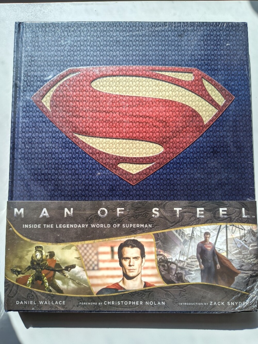 Man Of Steel Daniel Wallace Hardcover Companion Still Wrapped